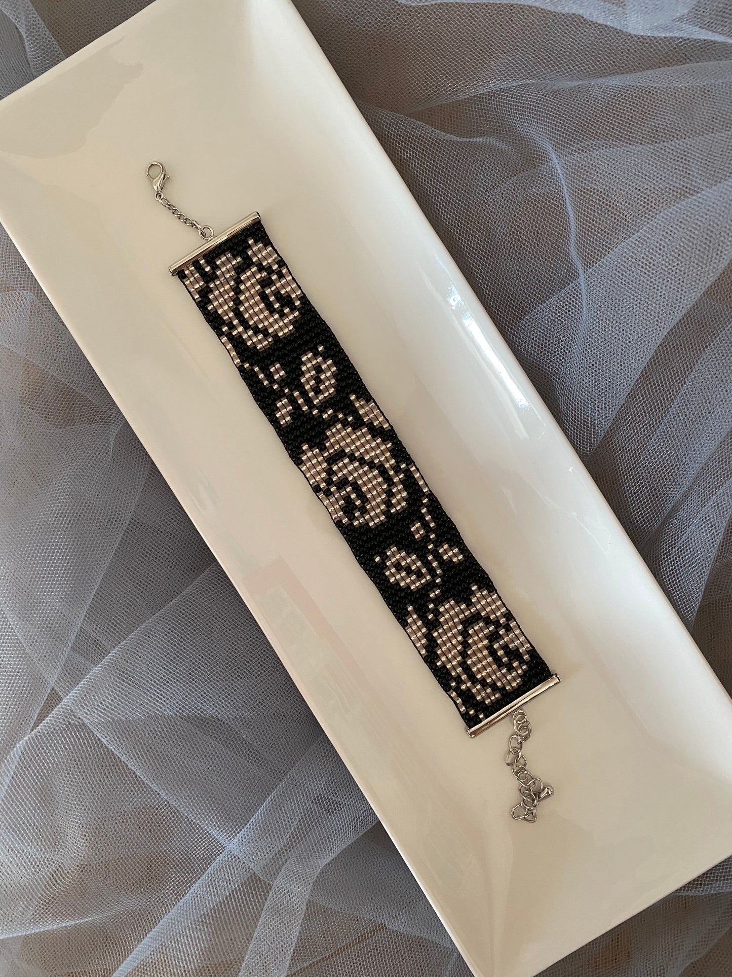 Bracelet “Black Rose”