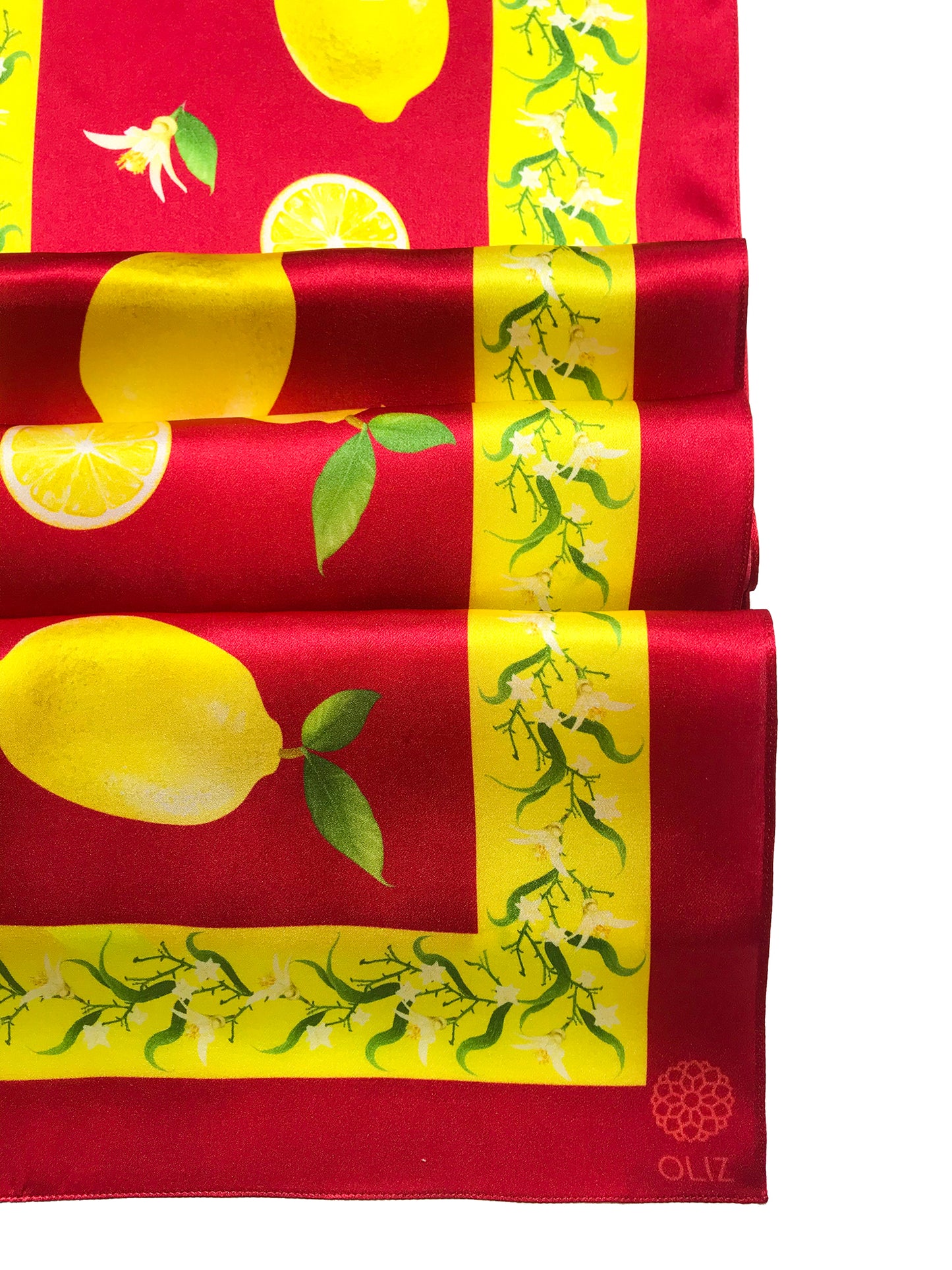 Silk Shawl “Lemonade”