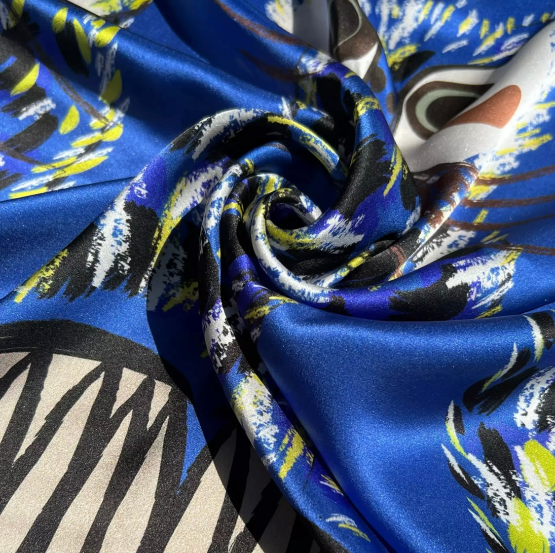 Silk Scarf "Polina's Raiko"