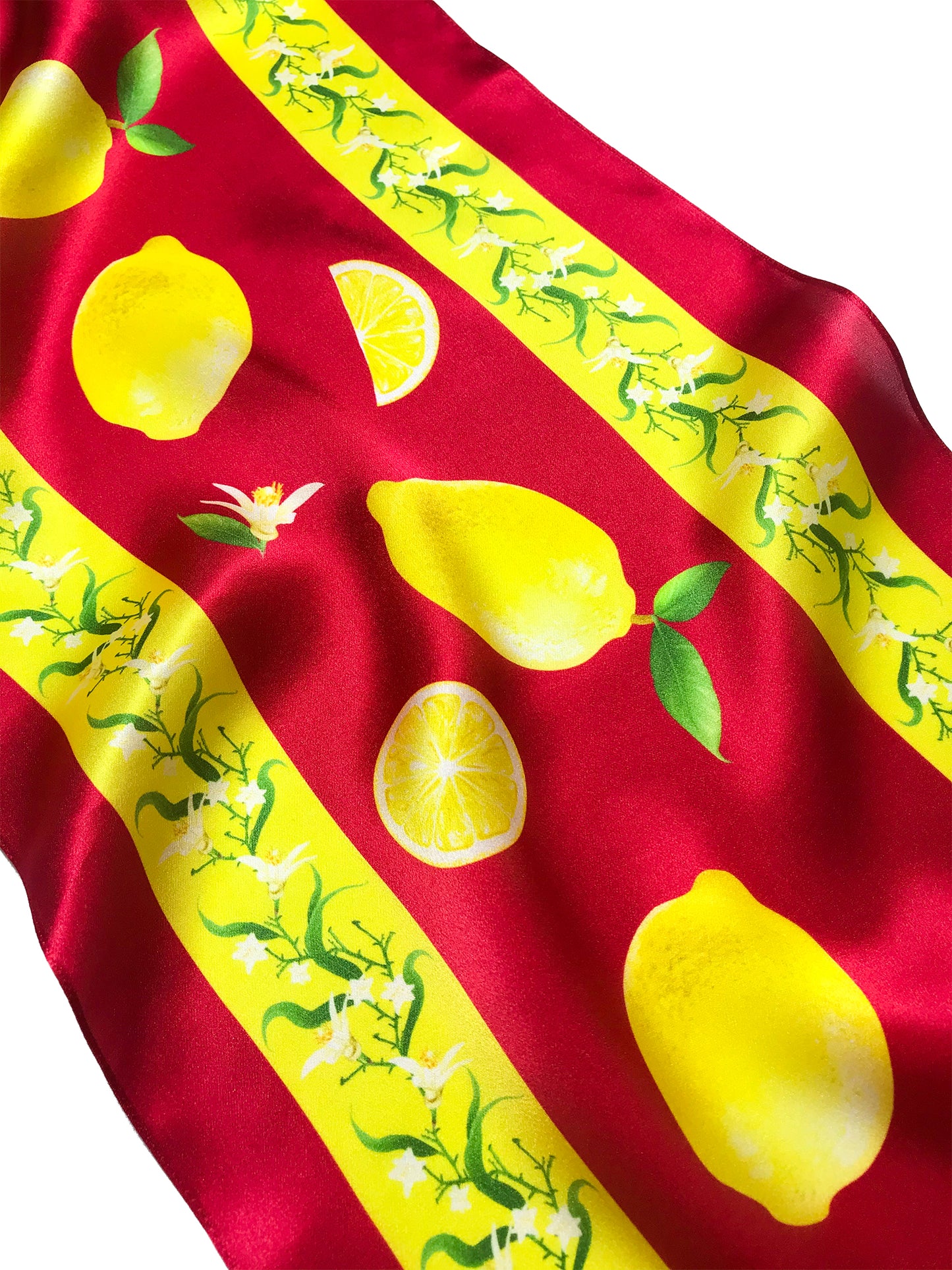 Silk Shawl “Lemonade”