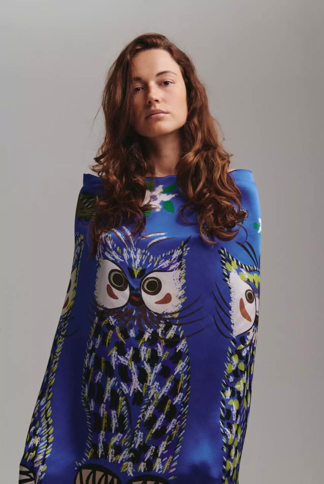 Silk Scarf "Polina's Raiko"