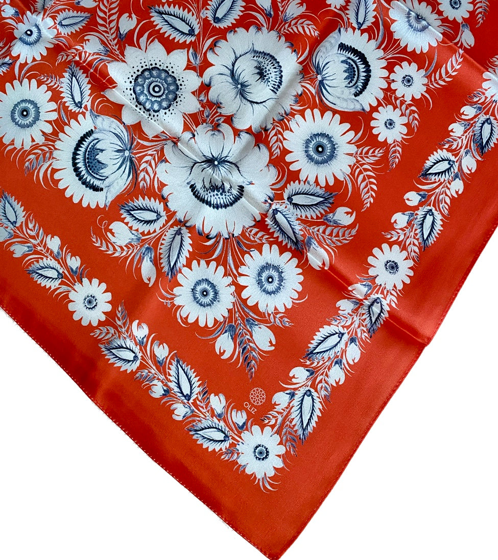 Silk Scarf “Temptation”