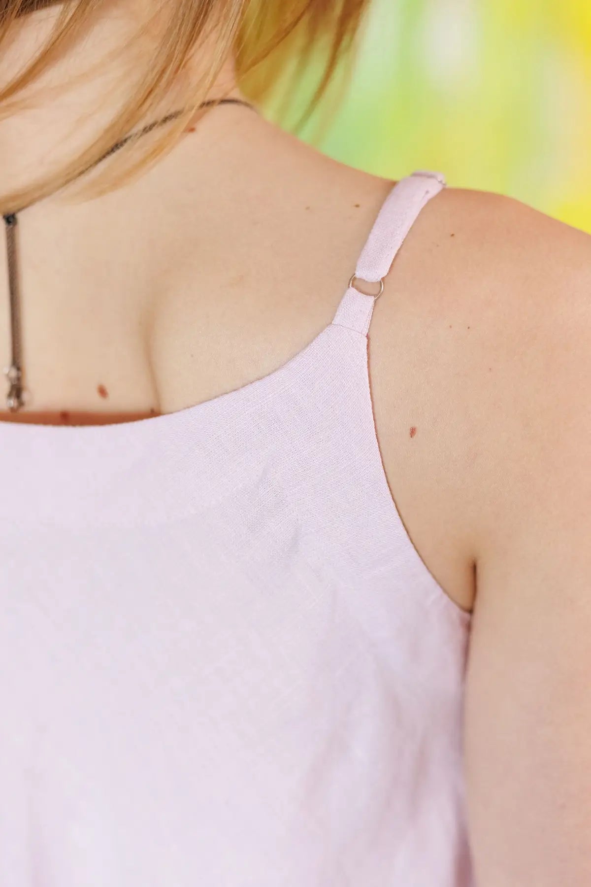 Greensboro linen dress lilac