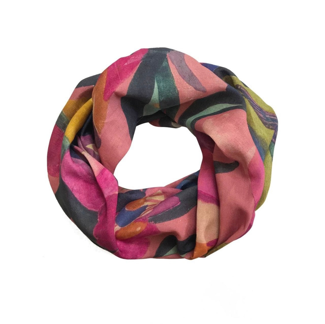 Linen Stole “Pink Dreams”