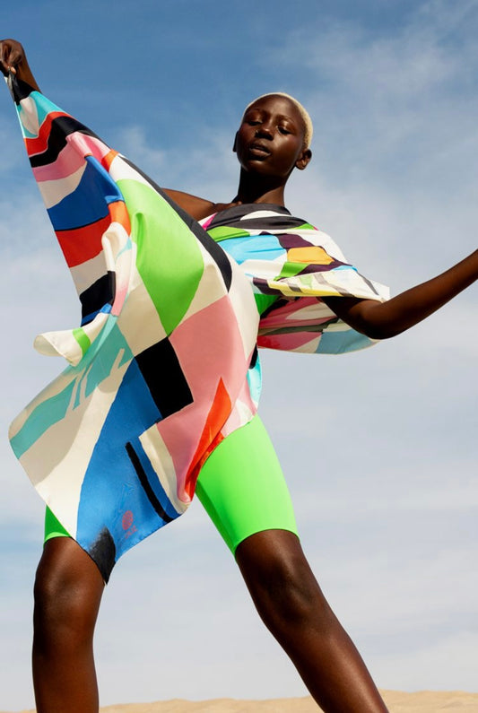 Silk Scarf “Kaleidoscope”