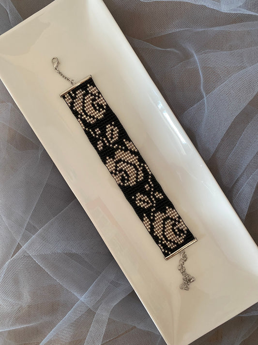 Bracelet “Black Rose”